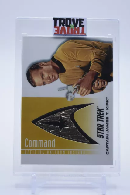Rittenhouse #D51 Captain Kirk (William Shatner) Insignia Patch (Star Trek)  /350
