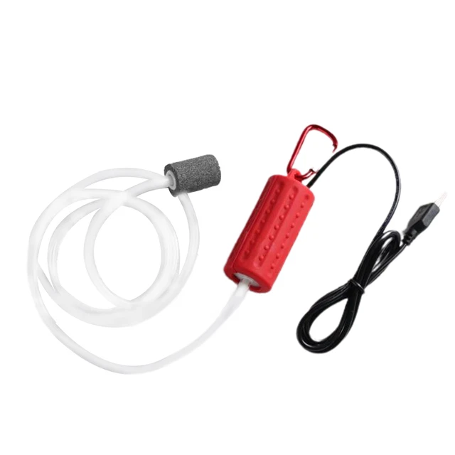 Oxygen Air Pump Mute Mute Portable Mini Usb Aquarium Oxygen Air Pump Silicone