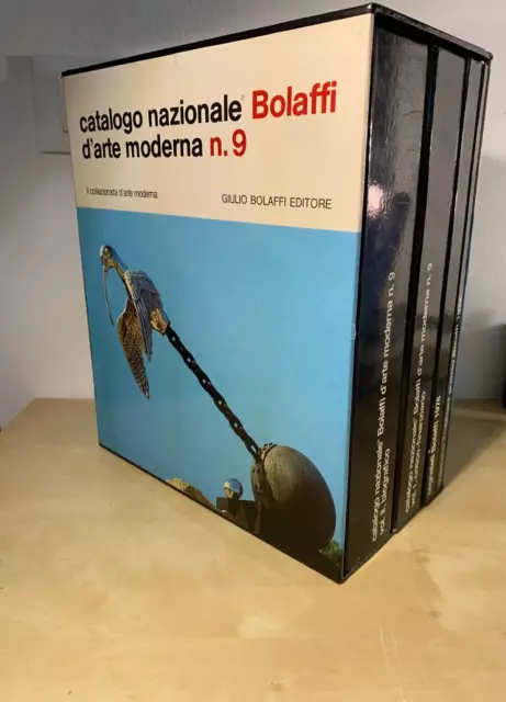 CATALOGO NAZIONALE BOLAFFI D'ARTE MODERNA N. 9 - 4 volumi completo #