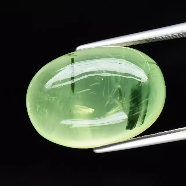 ★★RARE !! PRENHITE AVEC TRAITS NOIRS D'AFRIQUE : 20,57 CARATS  ★★ p259.129T