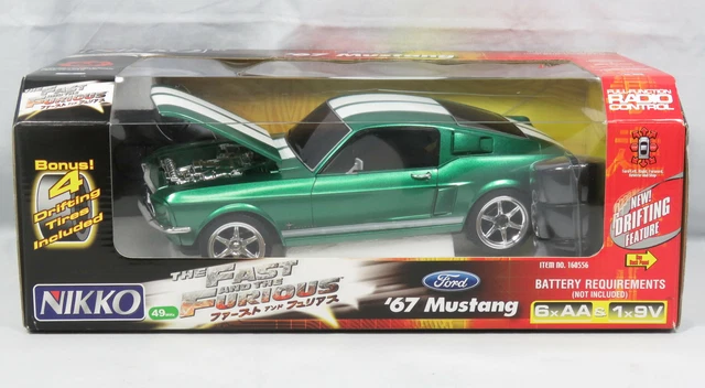 大流行中！ NIKKO And Fast 160556 Scale 1:16 Mustang Ford '67 CAR RC ウエイトトレーニング