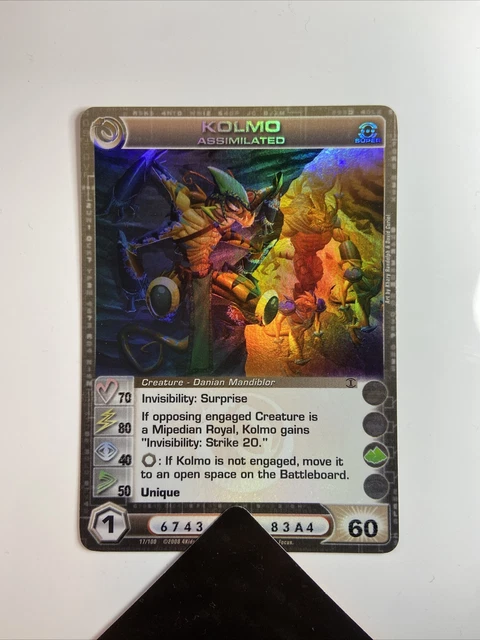 Chaotic Card Kolmo Assimilated