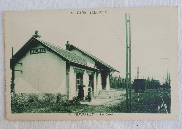 Carte Postale Ancienne CPA 12 Millau - La Gare à L'arrivée - Années 1900 - France