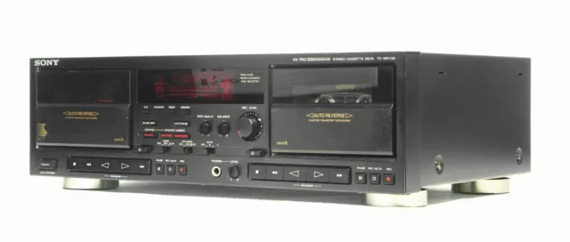 Sony Tc-Wr720 Hifi Autoreverse Doppel-Tapedeck Dolby Hx-Pro Kassettenrecorder