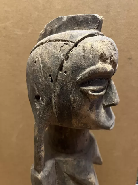 Alte Antike Afrika Skulptur Ahnen 60cm Kongo?