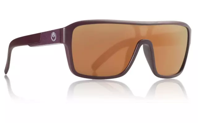 NEW Dragon Remix Sunglasses-Redwood-Rose Gold Ion Lens