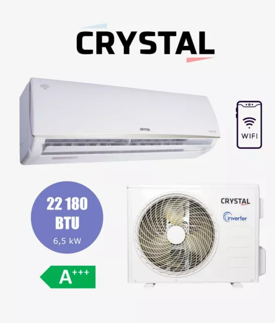 Climatiseur Chaud/Froid Crystal R32 18K Réversible Pac