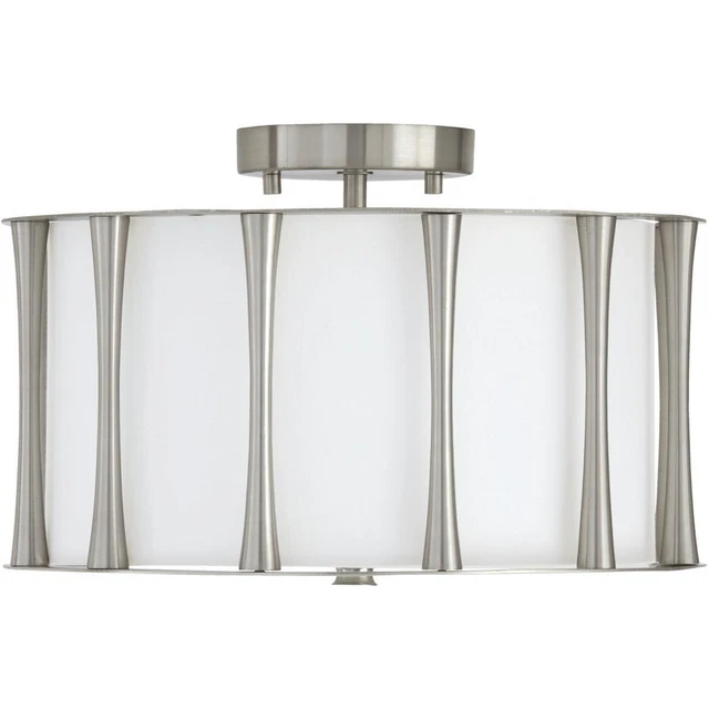 Capital Lighting Fixtures 244631BN Bodie Semi-Flush Mount Brushed Nickel