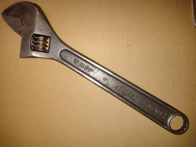HAZET 12 NO.179 Adjustable Wrench TOOL KIT Made in Germany