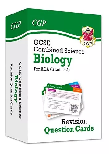 9-1 GCSE Combined Science: Biology AQA Revision Question Cards: