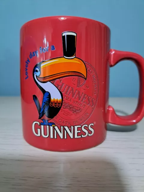 Lovely Day For A Guinness Mug Toucan Red