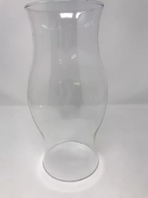 Clear Glass Cylinder Tube Candle Holder Light Lamp Chimney Shade 5” x 12”