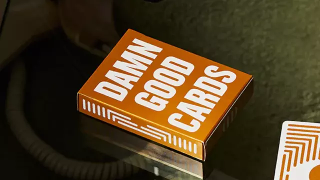 DAMN GOOD Cards NO.6 Paying Cards by Dan & Dave