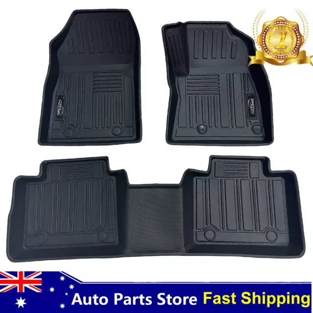 3D TPE Car Floor Mats For Mitsubishi Outlander 2022 2023 All Weather Floor Liner