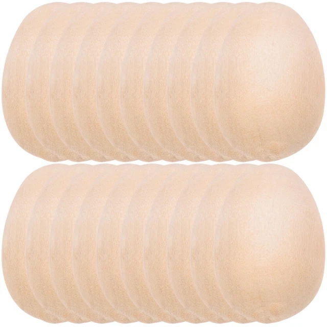 50 Pcs Imitation Eggs Woodsy Decor Vintage Decor Accessories