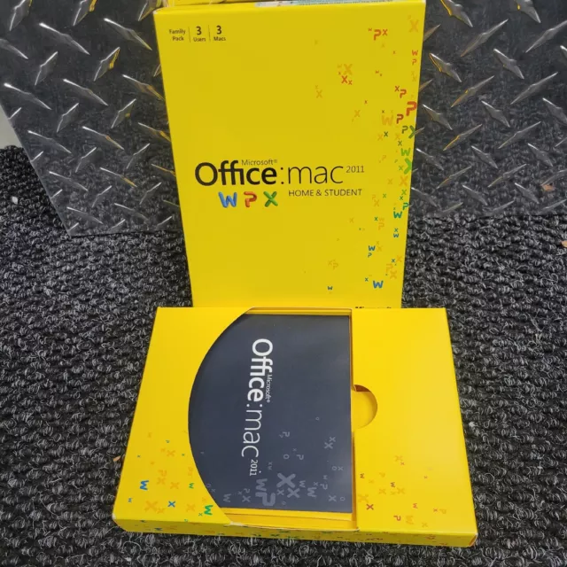 Microsoft Office mac 2011 Home Student with Product Key