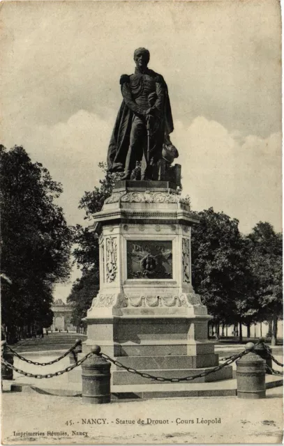 CPA Nancy-Statue de Drouot-Cours Léopold (187095)