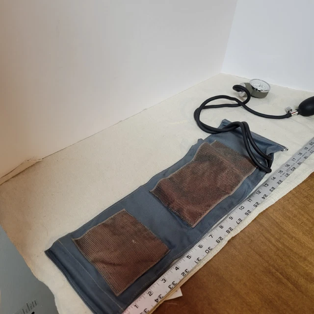 Vintage Blood Pressure Cuff - Sphygmomanometer - Not Tested