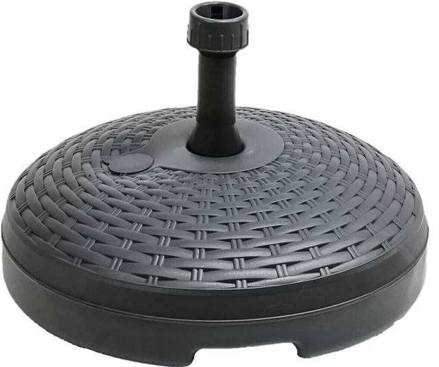 Kit Adaptateur Support Parasol - 3 Anneaux Réducteurs (32, 38, 48 Mm) + Base + Vis - Pour Fixation Parasol Terrasse/jardin