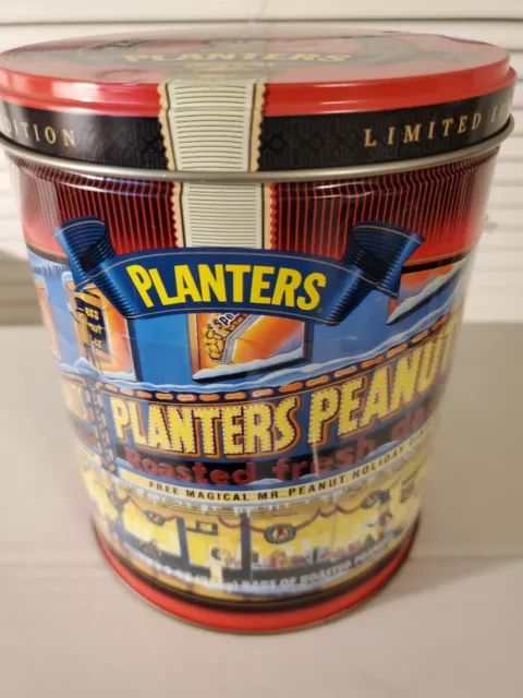 Vintage Planters 1998 Limited Edition 2nd In A Series Tin Can