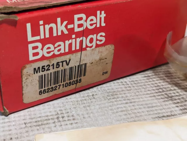 Rexnord Link-Belt M5215TV Cylindrical Roller Bearing - Straight, 75 mm ID, 130mm 2