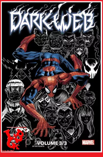 DARK WEB 3 Collector Sept 2023 Panini Spider-man 3/3 Marvel Comics Venom# NEUF #