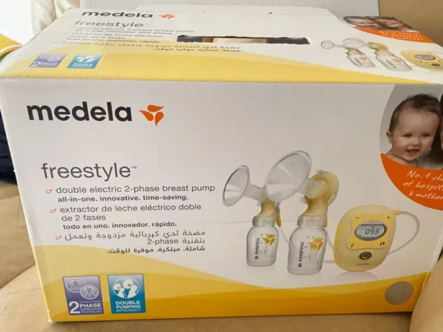 Medela freestyle double electric breast pump