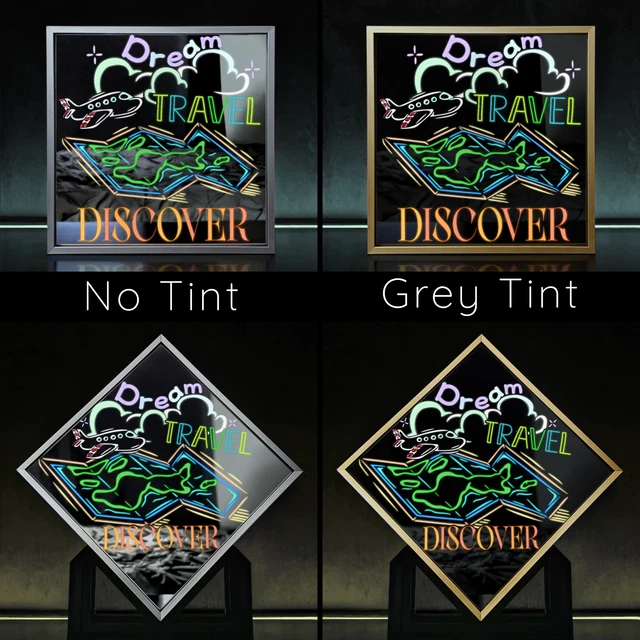 DREAM TRAVEL DISCOVER Infinity LED Neon Light Sign Wall Decor Adventure