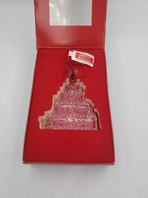 Waterford Marquis Crystal Christmas Tree Ornament Made in Germany 2006 Our 1st