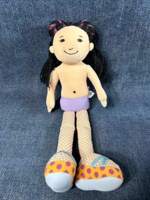 Groovy Girls 13" Doll 2003 DAPHNE Manhattan Toy Plush Stuffed Toy No Clothes