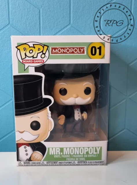 Monopoly: Funko Pop! Keychain · Mr. Monopoly In Jail (Portachiavi
