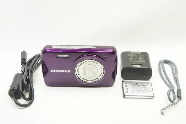 MINT] OLYMPUS VH-210 14.0MP Compact Digital Camera Purple