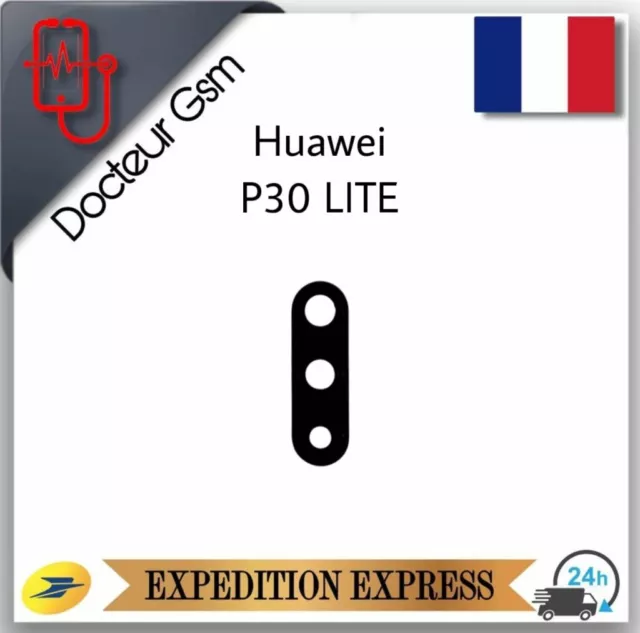 Lentille Vitre Caméra Arrière Appareil Photo HUAWEI P30 LITE