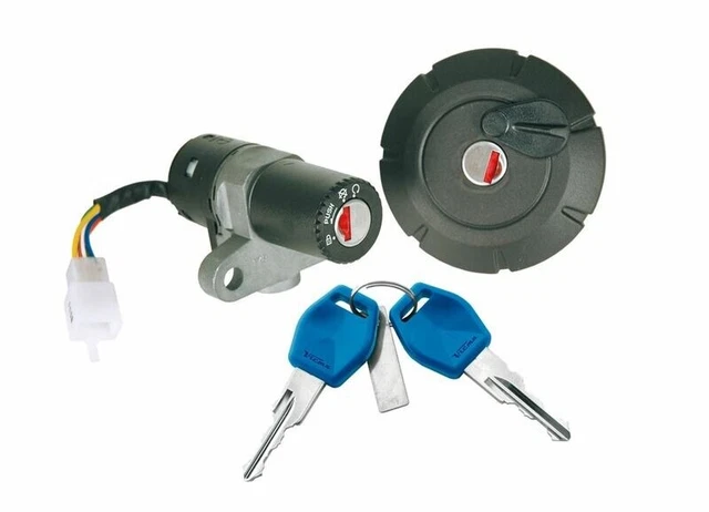 Blocco Accensione Serrature Sella Tappo Benzina Chiavi Yamaha DT 50R 2007-2011
