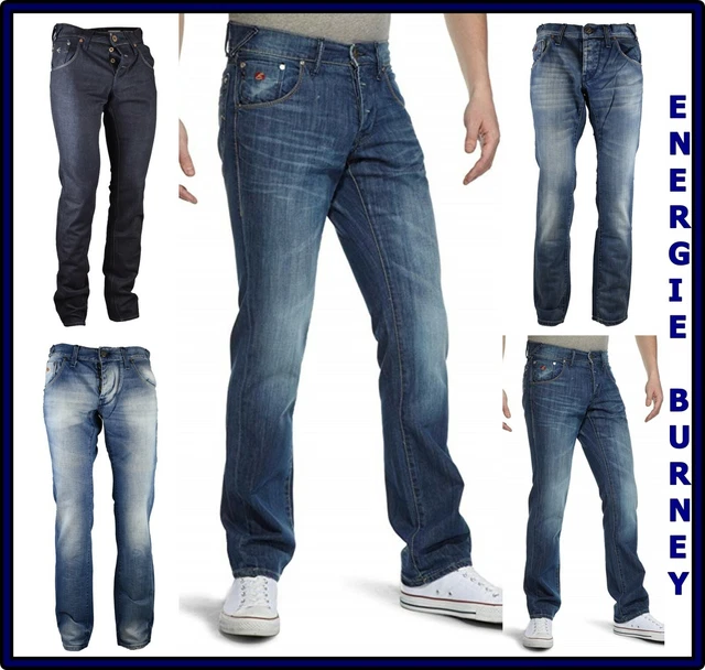 JEANS ENERGIE DA uomo pantaloni denim slim fir a gamba dritta dritti vita bassa EUR 49 99 PicClick IT