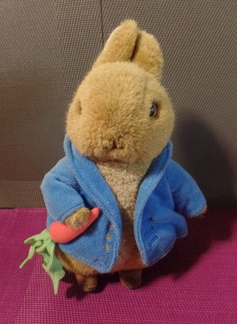 S2 / peluche doudou lapin musical PETER RABBIT BEATRIX POTTER