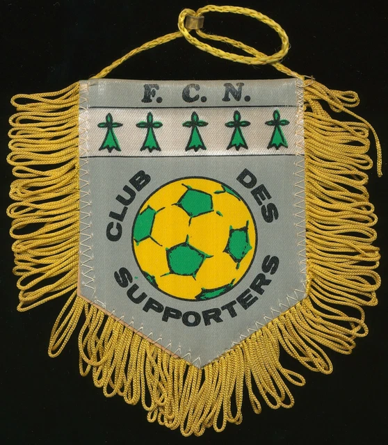 Fanion Vintage Football FC Nantes Vs FC Sion 1994 - 8ème De Finale UEFA - Pennant Collection