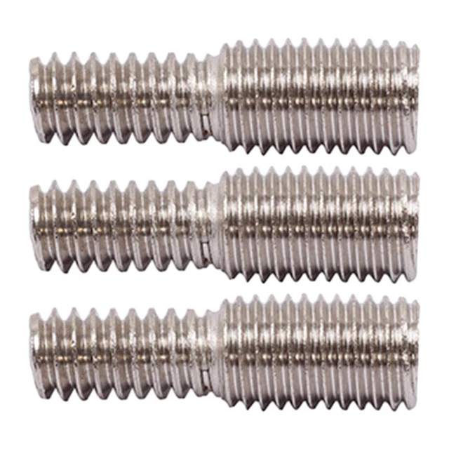 Smooth and Burr Free Archery Bow Screw Adapter Bolt 3pcs Set Stabilizer Bar