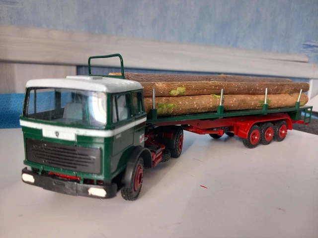 Camion MAN Conrad 1/50 Avec Remorque – état Neuf Dans Boîte – Collection