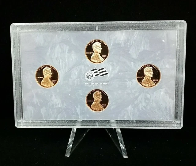 2009 S Lincoln One Cent Bicentennial Proof Set No Box/Coa #9165 2