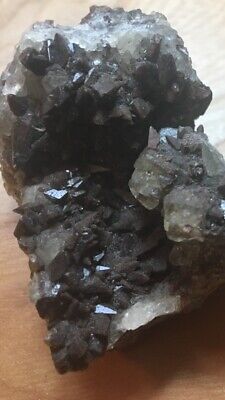 Calcite and Fluorite, Zacatecas, Mexico. Ex. M Farber Collection