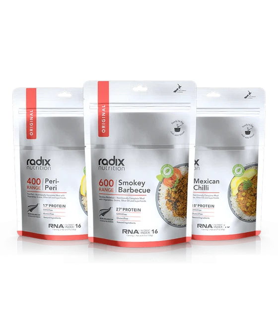 Radix Original Meals v8.0 - Instant Rice Survival Food High-Protein, Super Foods
