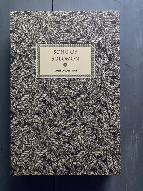 Song Of Solomon by Toni Morrison. Thornwillow Press, 2021. Edition of 400. Clean