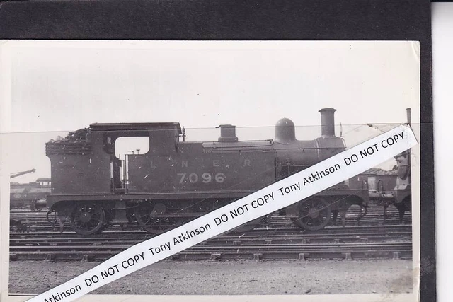 LNER - EX Great Eastern - F4 Class 2-4-2T No. 7096 - Vintage Image ...