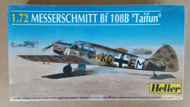 HELLER (1:72)  -- MESSERSCHMITT Bf 108B ''Taifun'' --  NEUF  SOUS CELLO / SEALED
