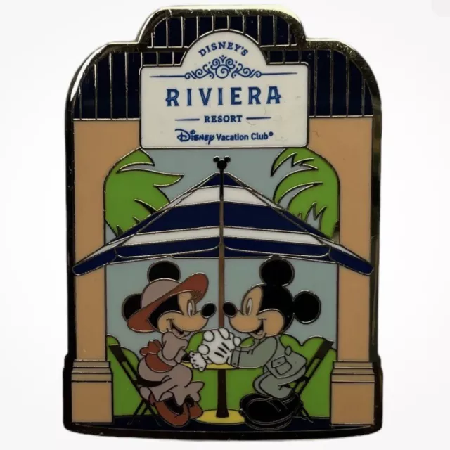 Disney Trading Pin Riviera Resort Vacation Club. Mickey, Minnie