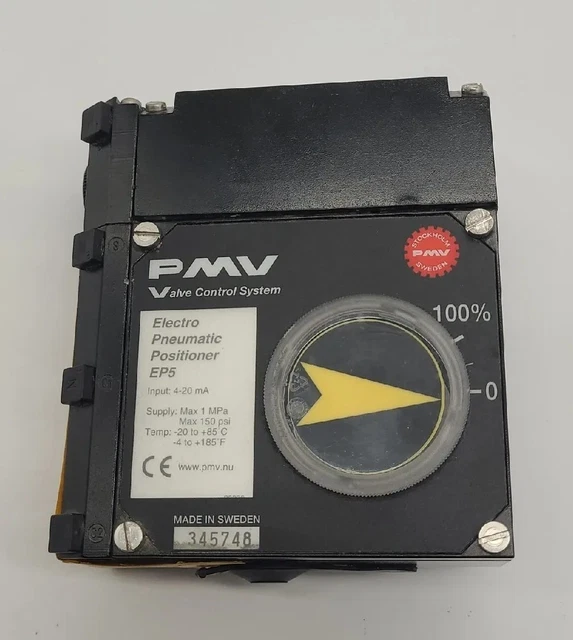 Pmv Valve Control System Electro Pneumatic Positioner Ep5 FOR SALE