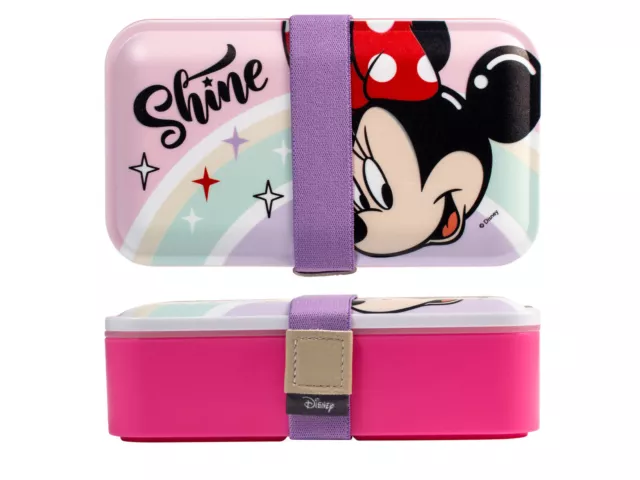 Porte Déjeuner pour les Enfants, Minnie, Marque Rhombus, Multicolore