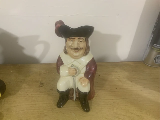 Vintage Cavalier M/s Toby Jug Hand Painted