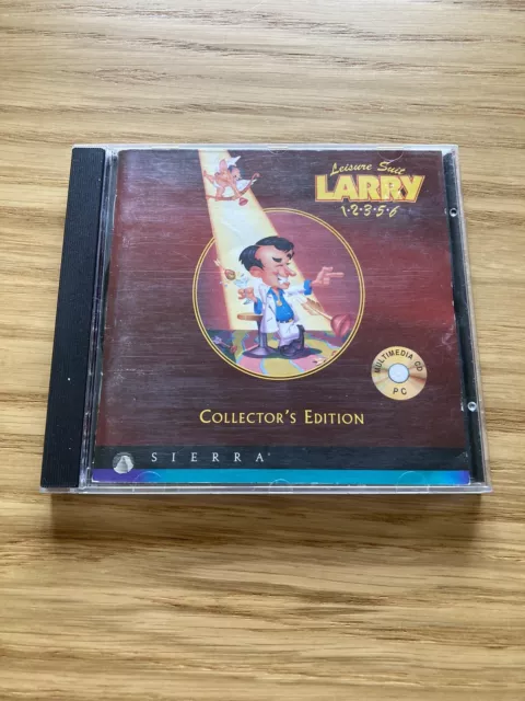 Leisure Suit Larry 1, 2, 3, 5 and 6  - Collectors Edition PC Game MS DOS Win 3.1
